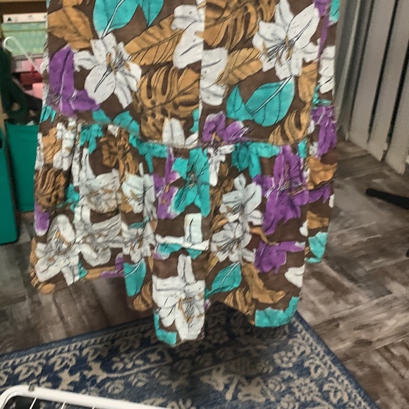 Peace angel ( tree of life ) adorable midi with wooden buttons down the front - Picture 4 of 6